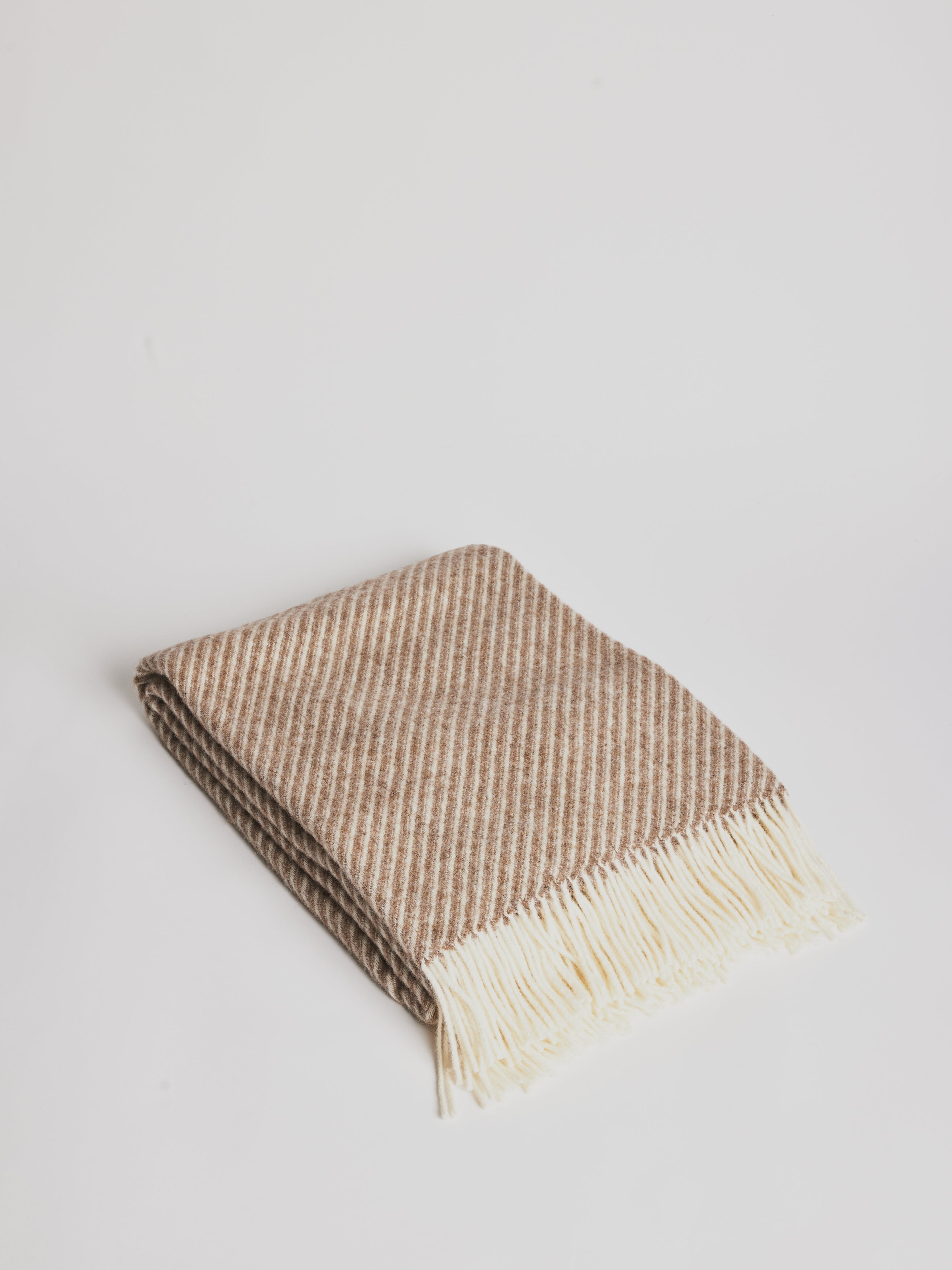 Bornholm Blanket / Throw - Birch Sand - Cigale &amp;  Fourmi