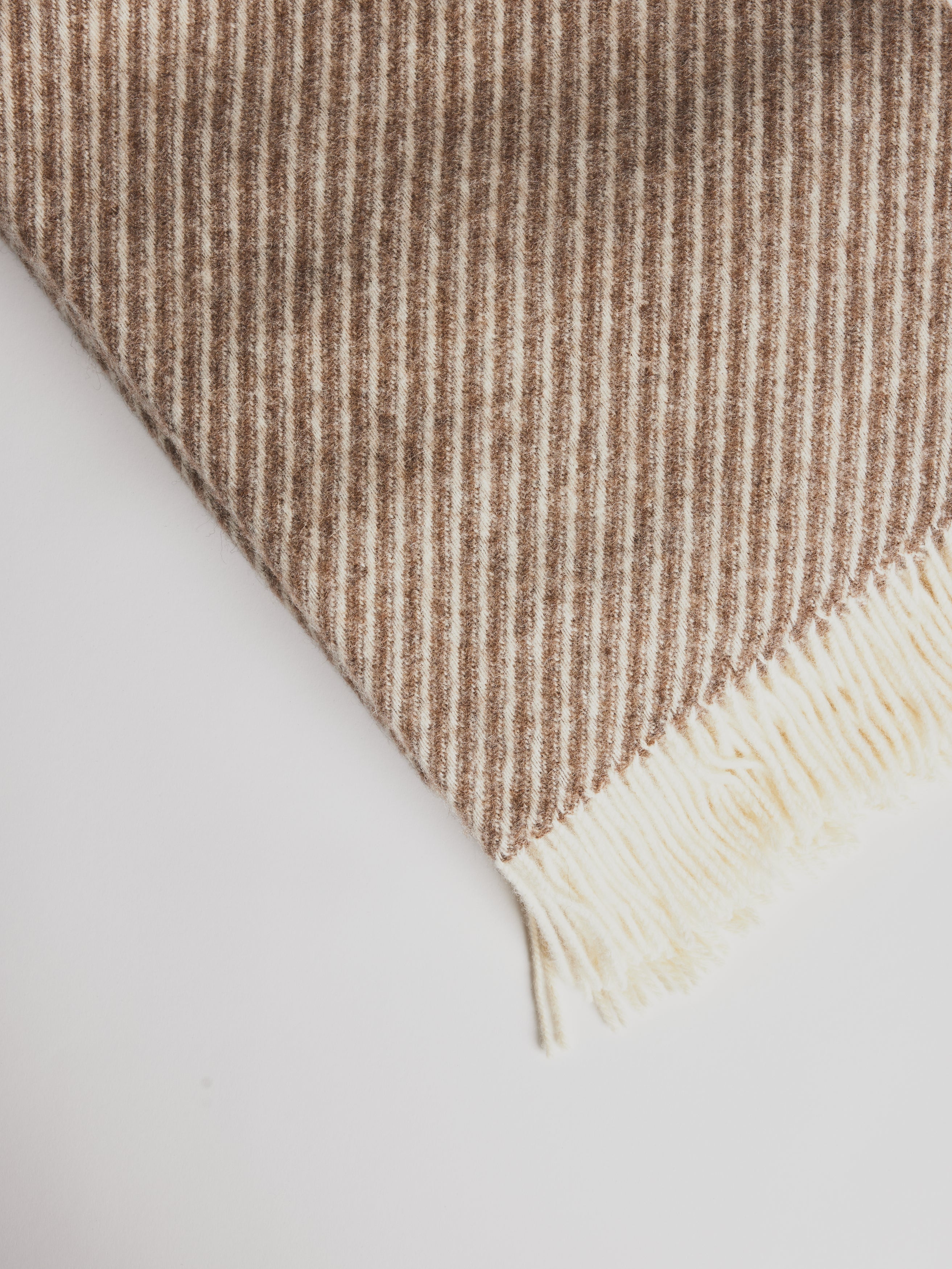 Bornholm Blanket / Throw - Birch Sand - Cigale &amp;  Fourmi