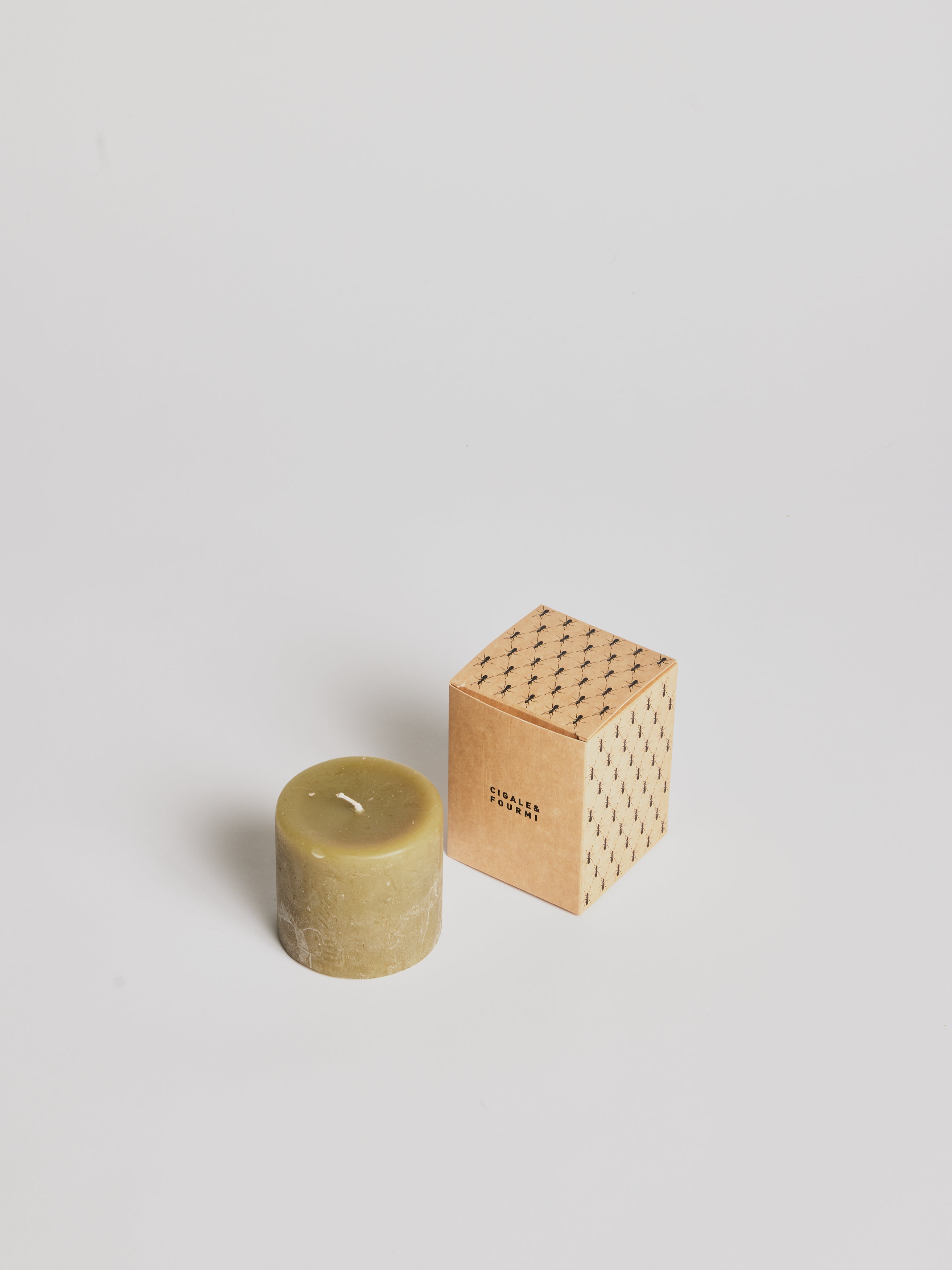 Candle - Mistletoe - Cigale &  Fourmi