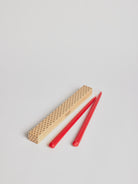Antique Taper Candle - "Christmas" Red - Cigale &  Fourmi