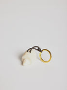 Keychain ECOivory- Porcupine - Cigale &  Fourmi