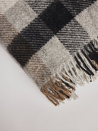Woolen Blanket - Gotland Multi Grey - Cigale &  Fourmi