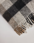 Woolen Blanket - Gotland Multi Grey - Cigale &  Fourmi