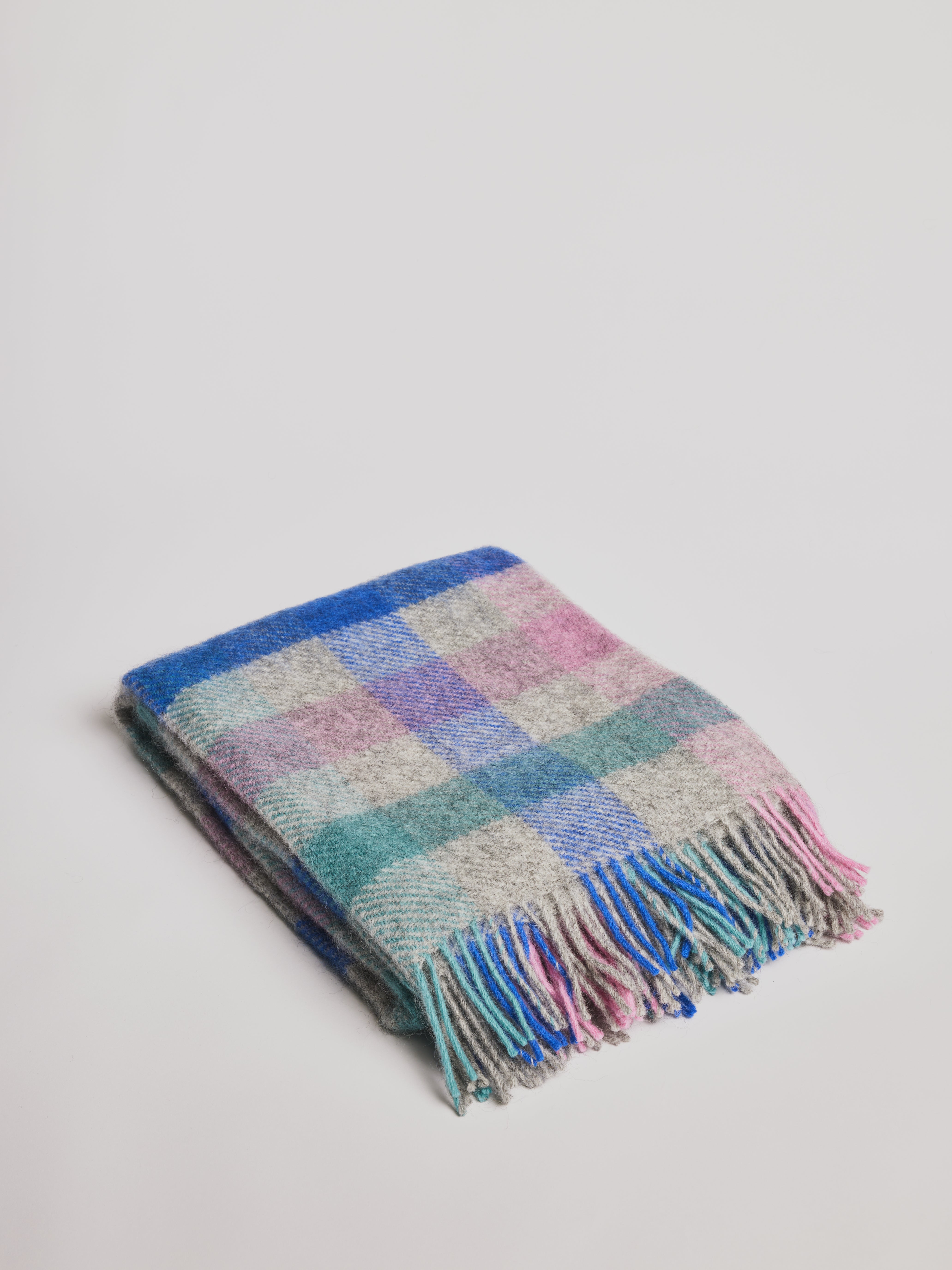 Woolen Blanket - Gotland Multi Pastel - Cigale &  Fourmi