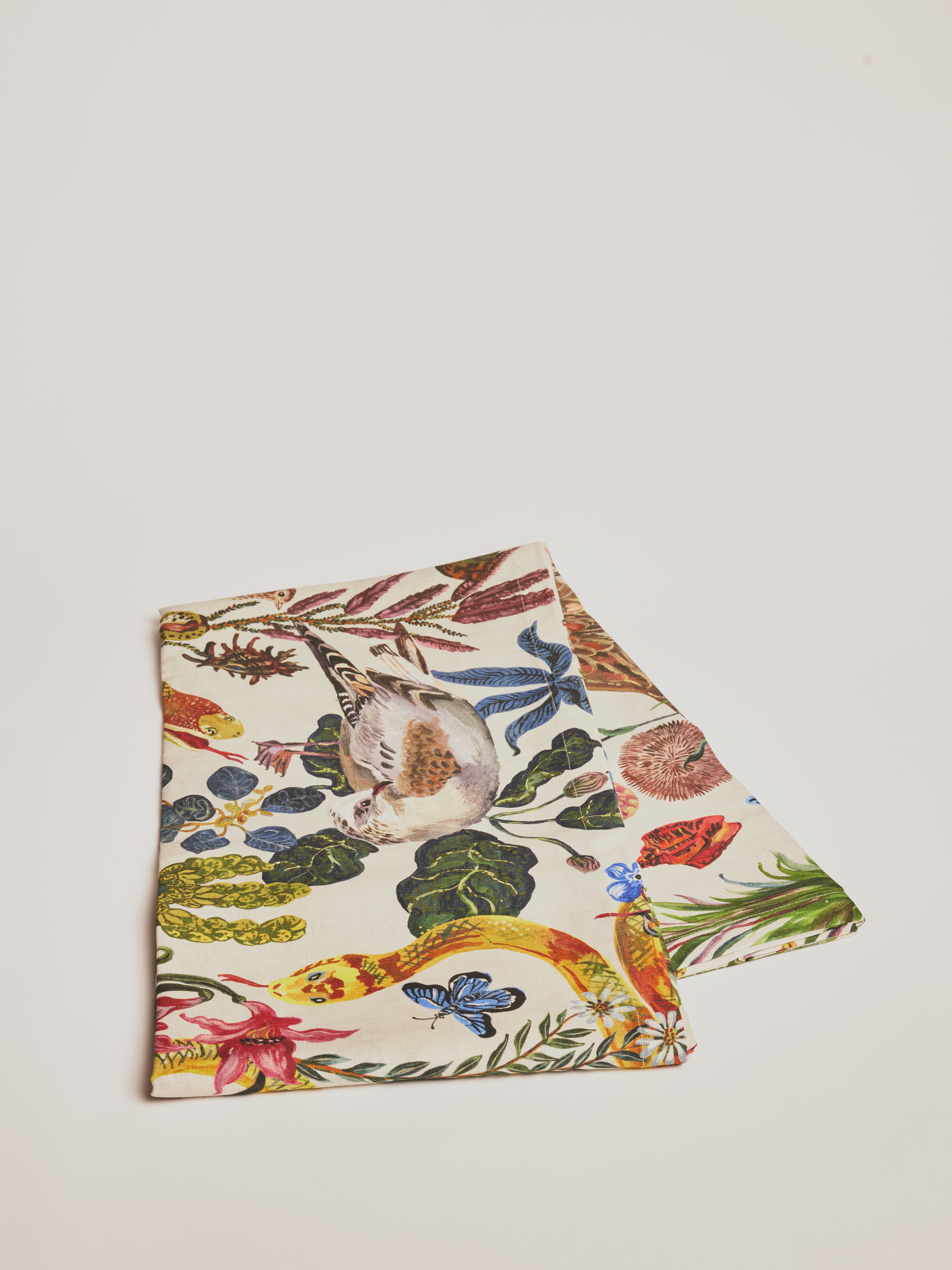 Tablecloth - Birds in the Dunes - Cigale &  Fourmi