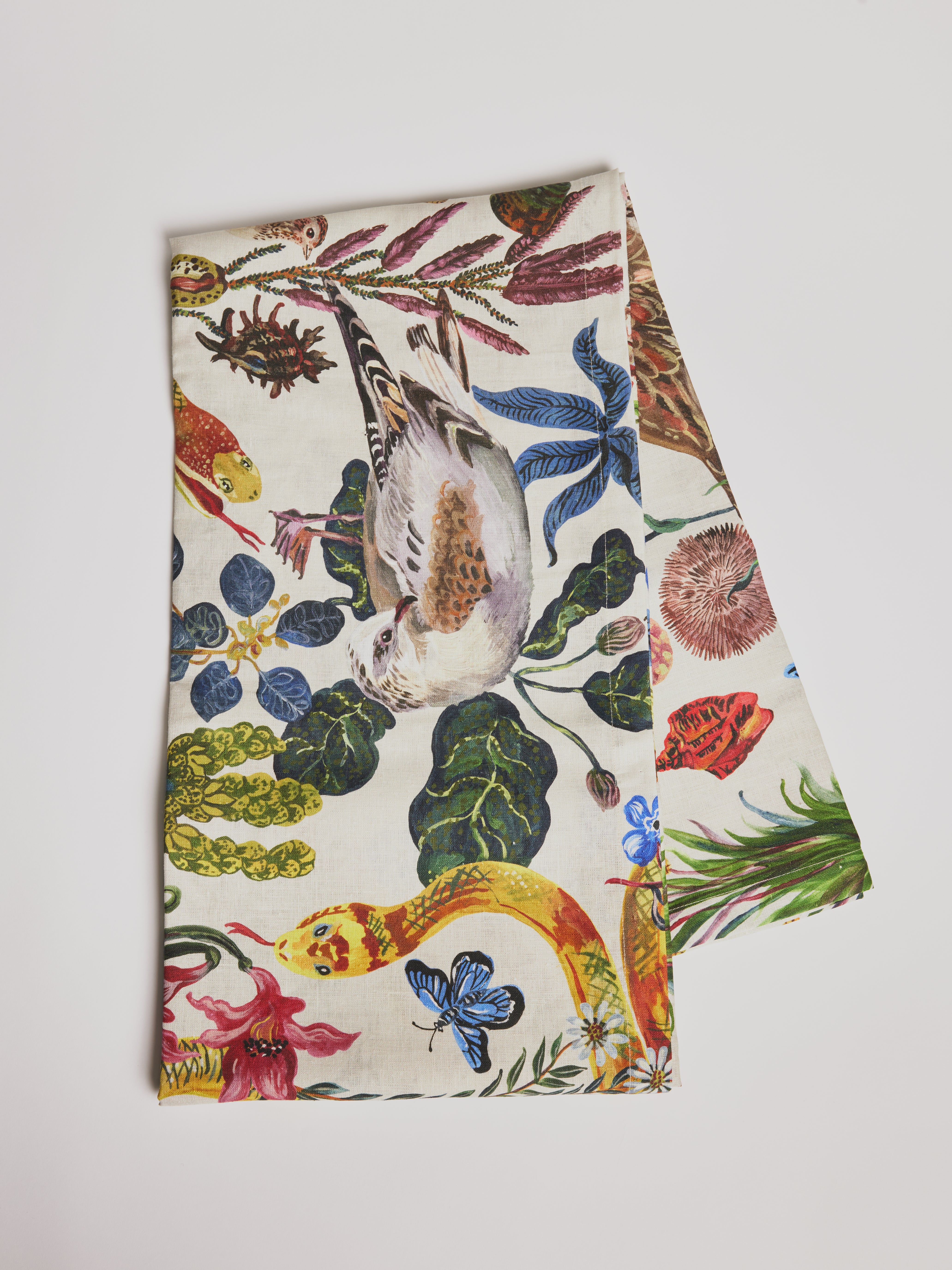 Tablecloth - Birds in the Dunes - Cigale &  Fourmi