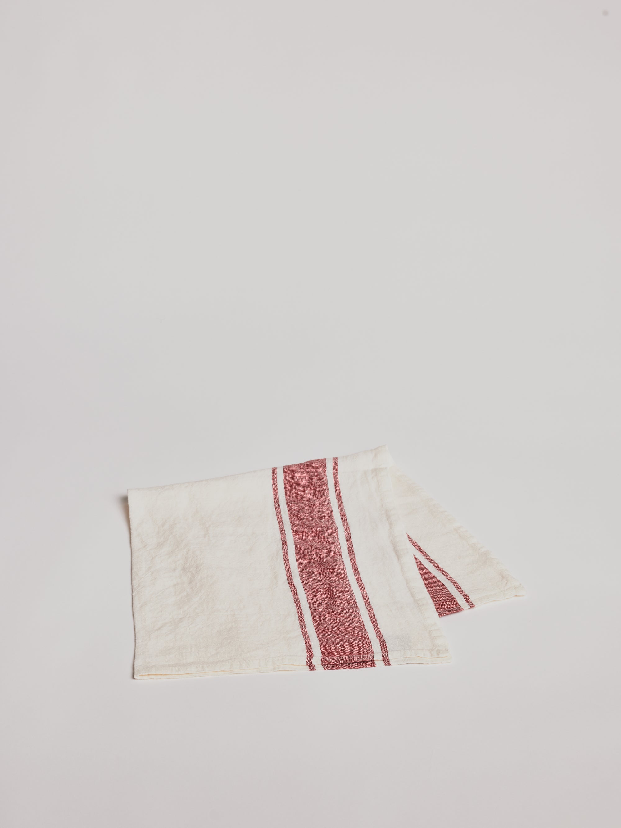 Kitchen Towel - Vecchi Tempi Red - Cigale &amp;  Fourmi