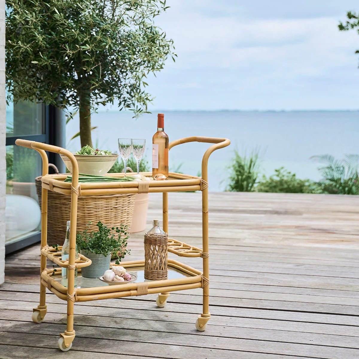 Carlo Bar Trolley Outdoor - Cigale &  Fourmi