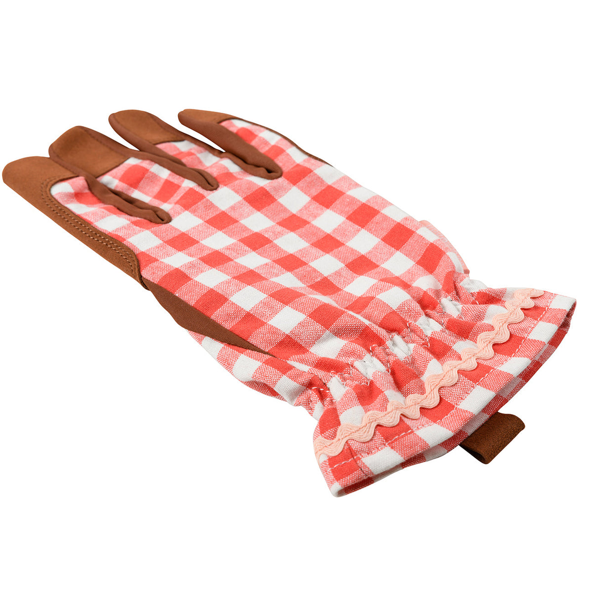 Gardening Glove - Red Check