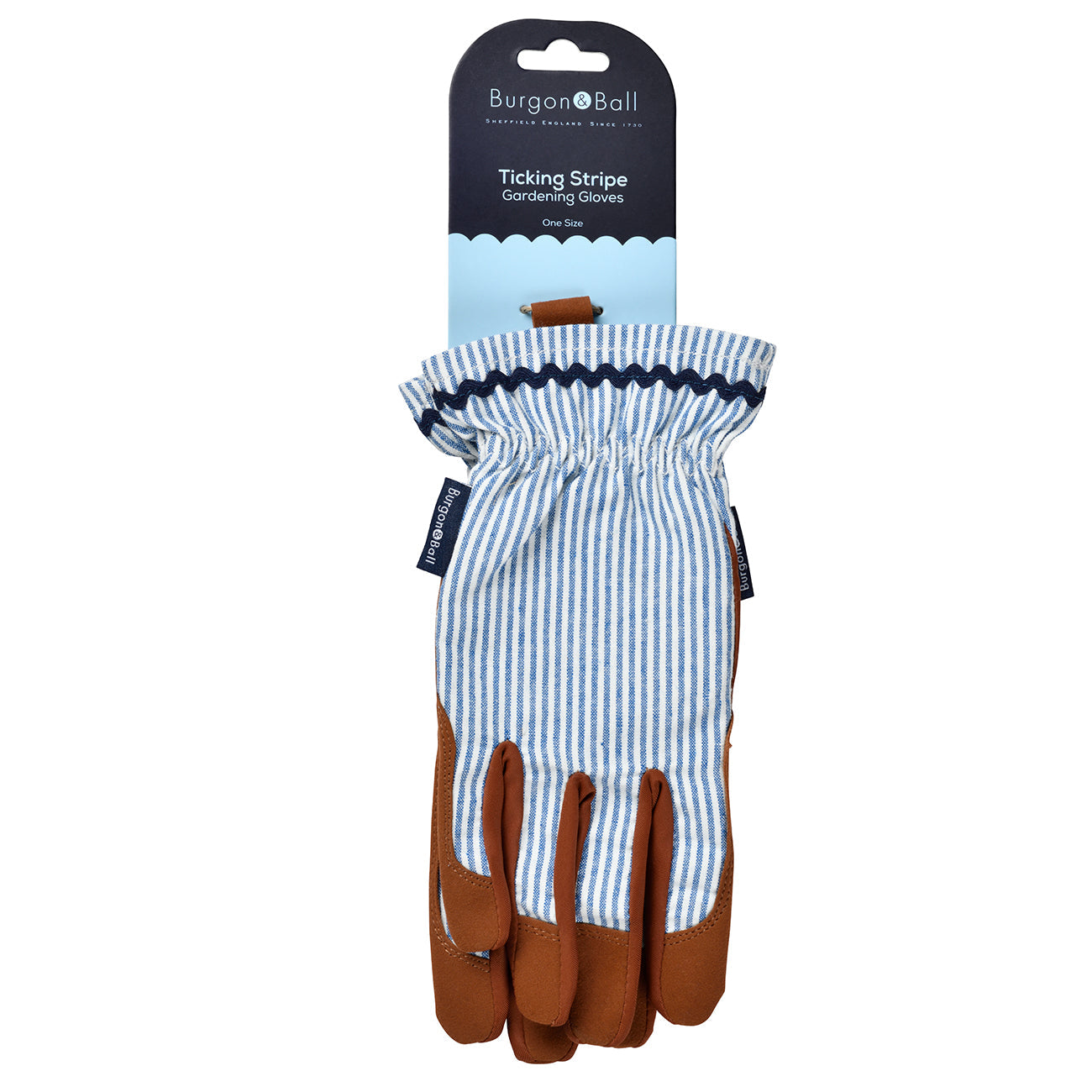 Gardening Glove - Blue Stripe