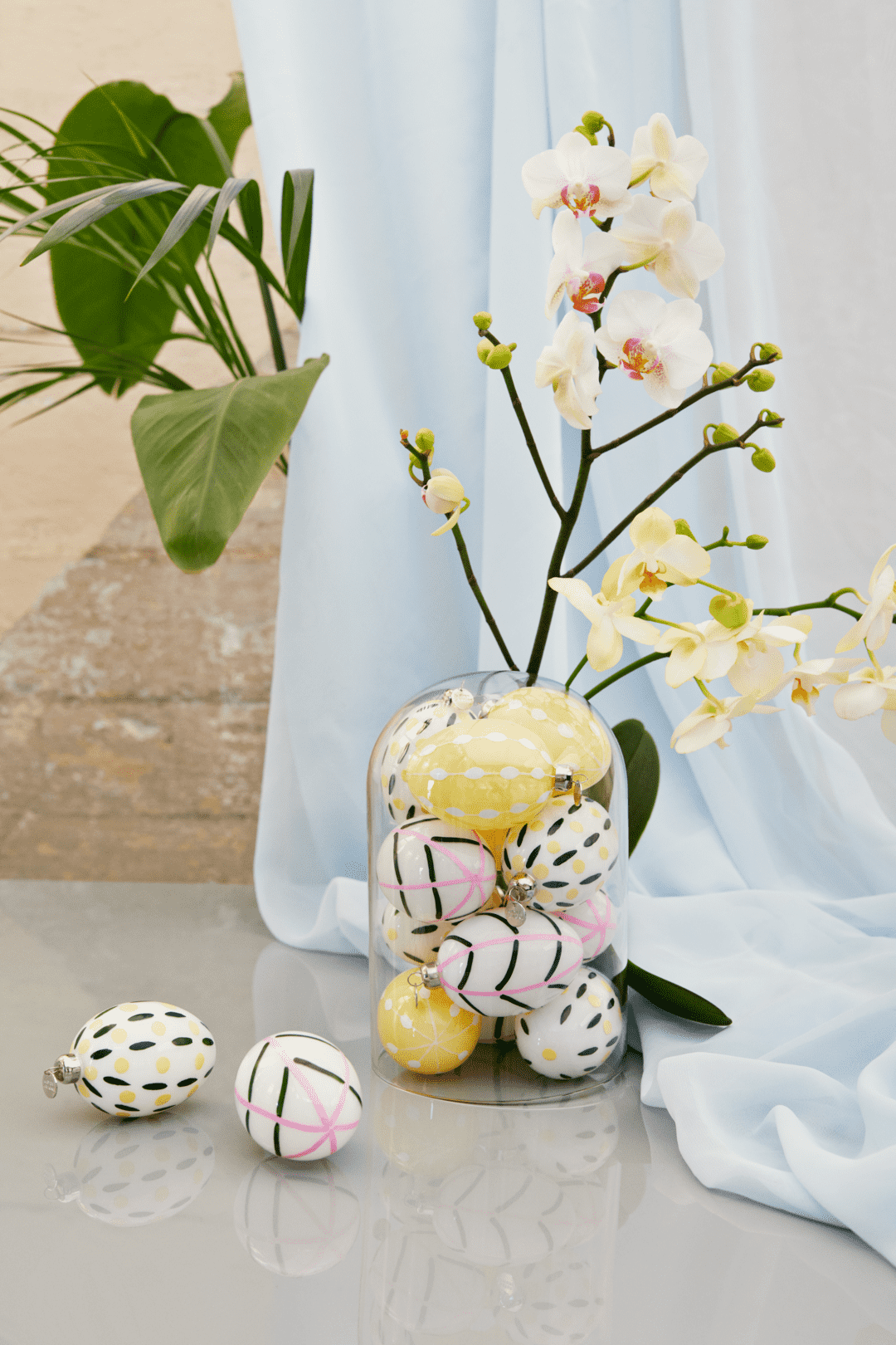 Souvenir Easter Hanger/ egg - Fruit- green& yellow - Cigale &  Fourmi