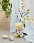 Souvenir Easter Hanger/ egg - Fruit- green& yellow - Cigale &  Fourmi