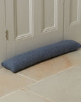 Draught Excluder - Tweed Herringbone Blue Moon