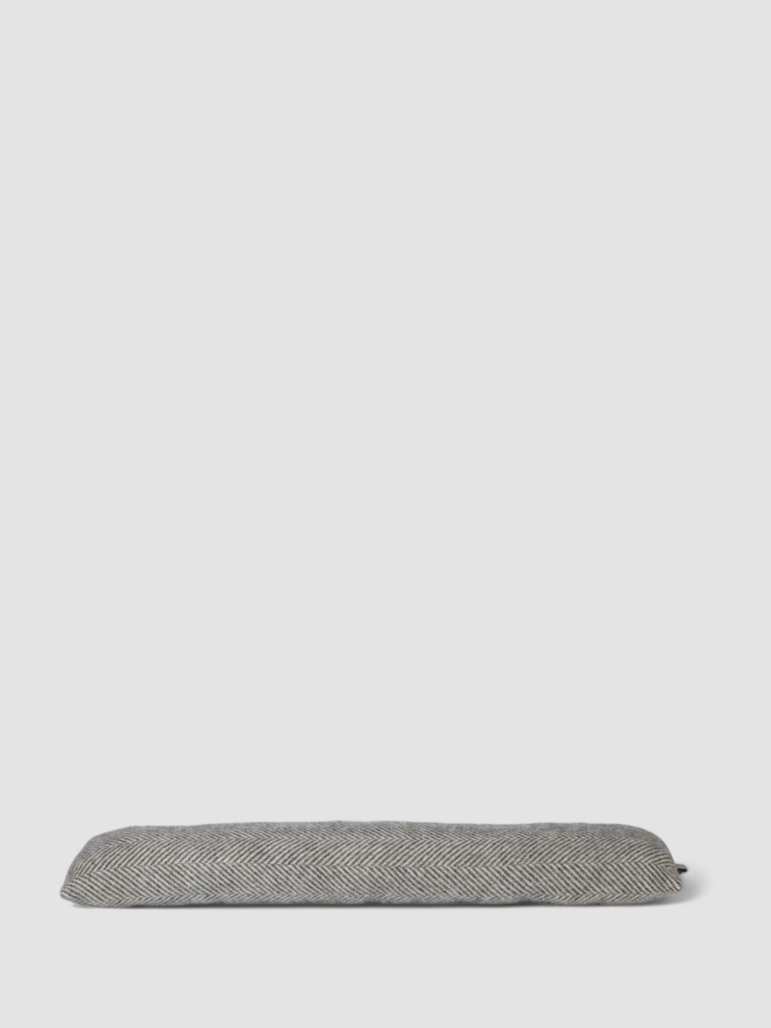 Draught Excluder - Fishbone Slate Grey