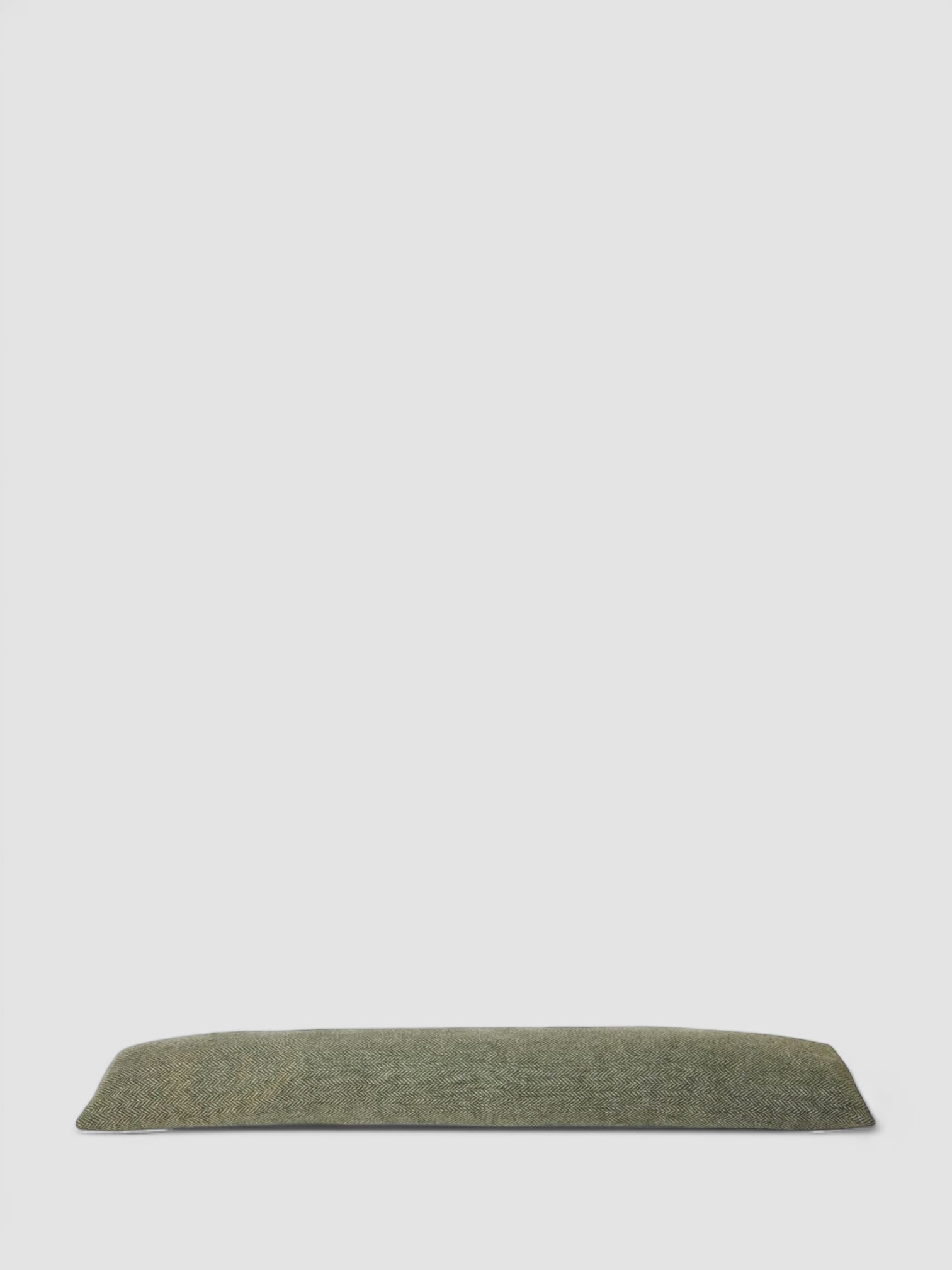 Draught Excluder - Tweed Herringbone Olive