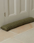 Draught Excluder - Tweed Green and Brown Check