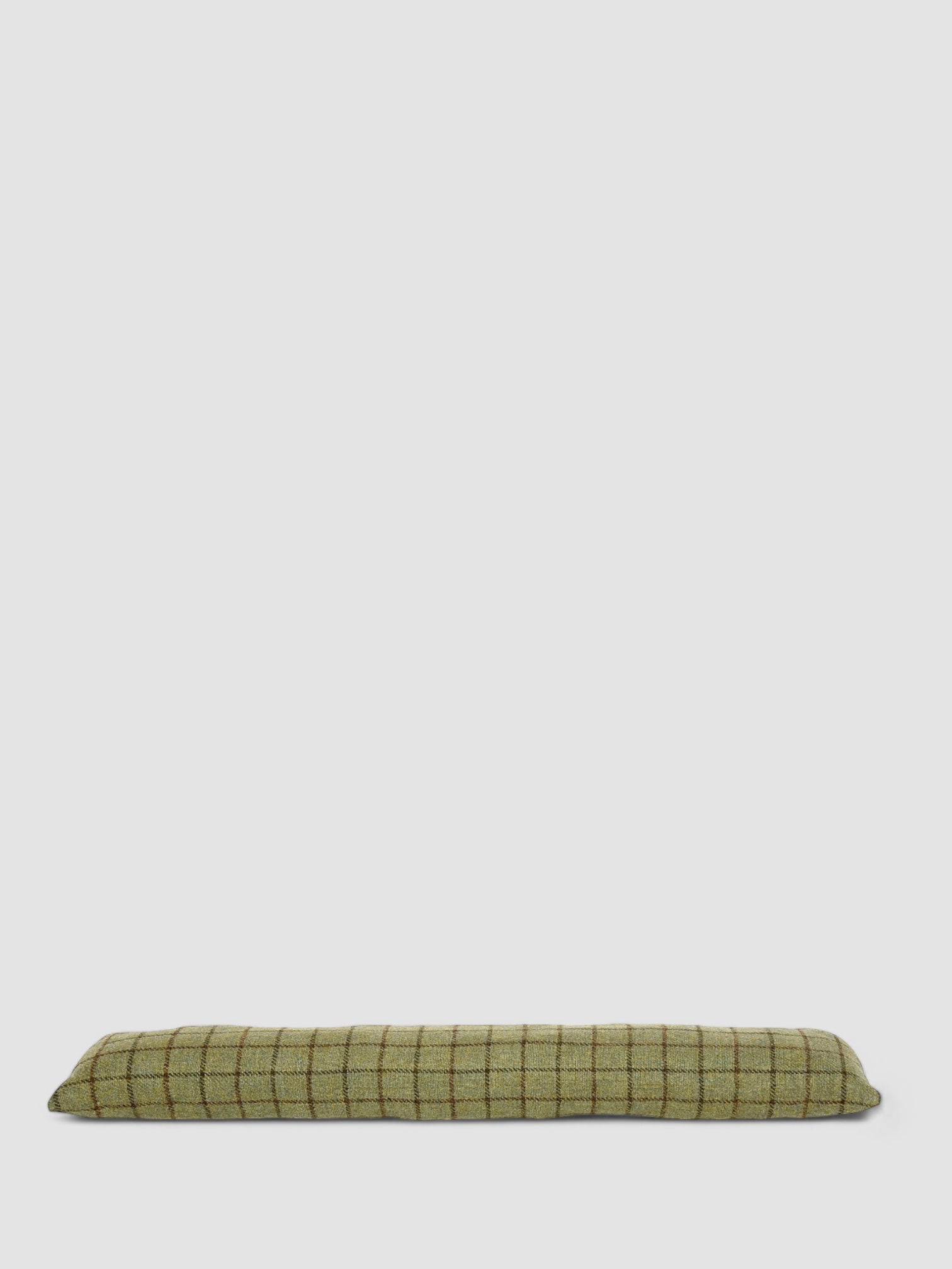 Draught Excluder - Tweed Green and Brown Check