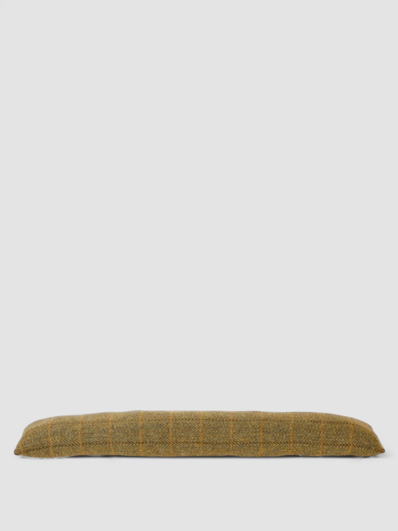 Draught Excluder - Tweed Green and Yellow Check