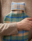 Hot Water Bottle - New Wool Cottage Blue/Green