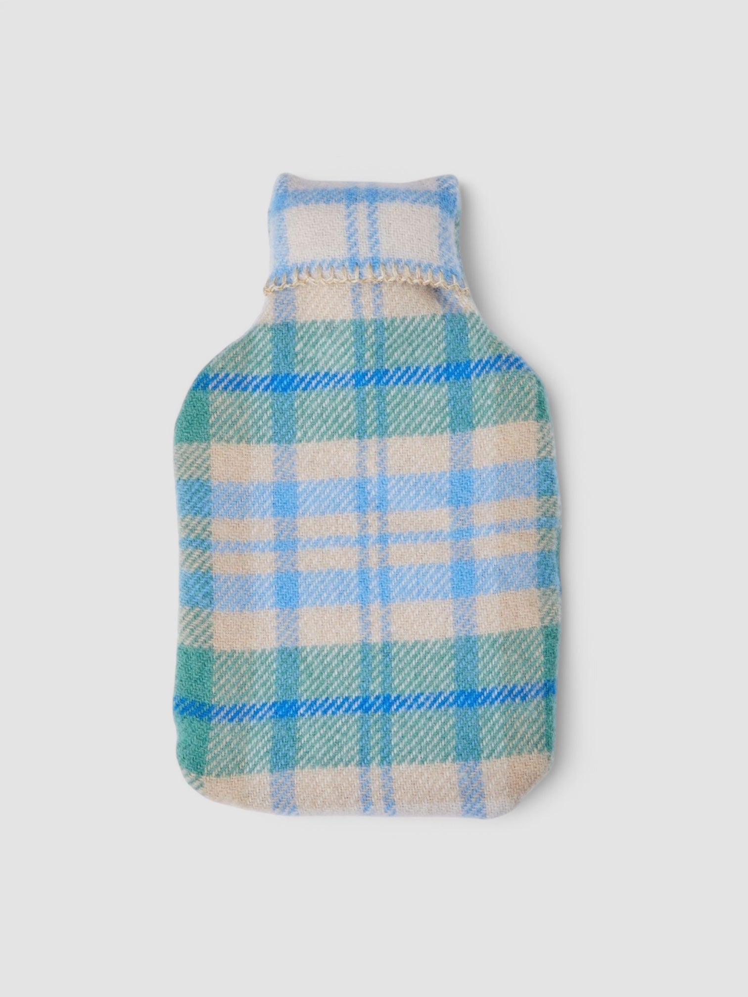 Hot Water Bottle - New Wool Cottage Blue/Green