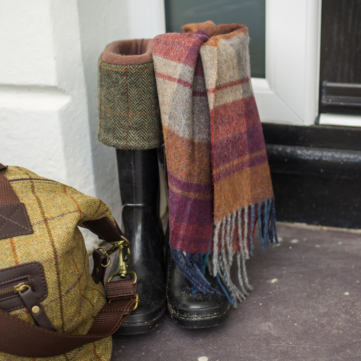 Scarf - Country Check Arran