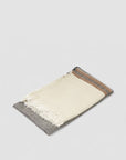 Belgian Linen Towel Fouta - Beeswax Stripe