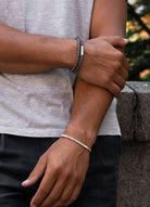 Suede Bracelet - Grey - Cigale &  Fourmi