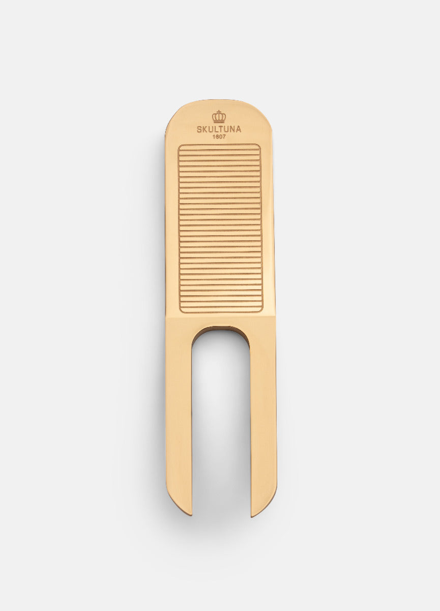 Golf Divot Tool - Gold Plated - Cigale &  Fourmi
