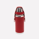 Ettinger Sterling 8oz Hunter Flask with 4 Cups – Red