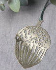 Hanging Decoration Acorn Gold