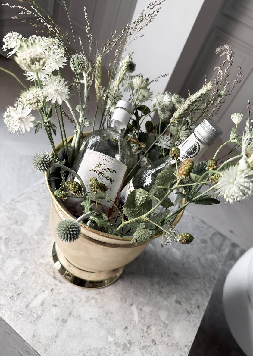 Champagne & Wine cooler - Brass — Skultuna 7