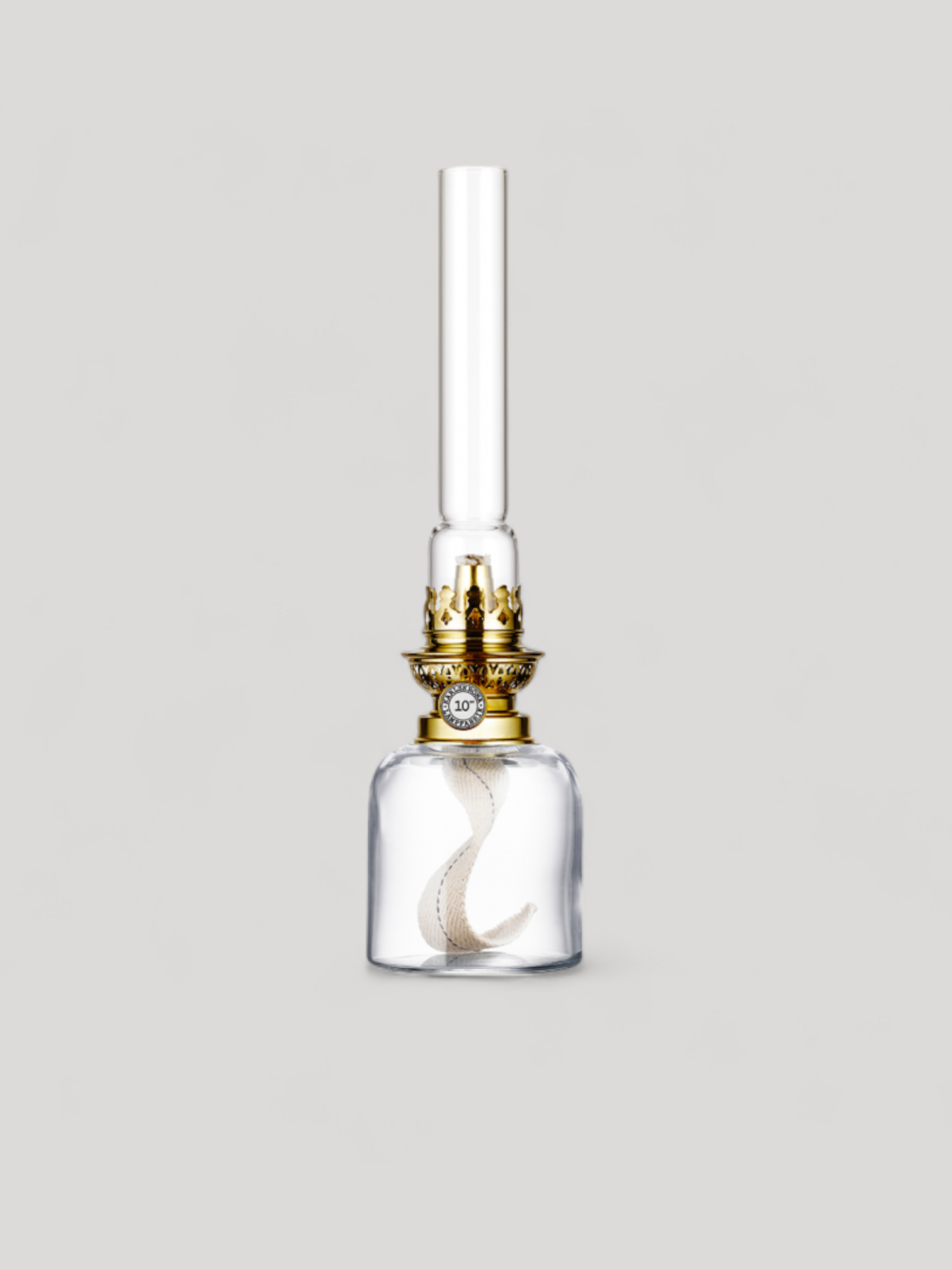 Skeppsholmen Oil lamp 10 - Clear/Brass - Cigale &amp;  Fourmi