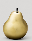 Pear Statue - Gold Plated - Cigale &  Fourmi