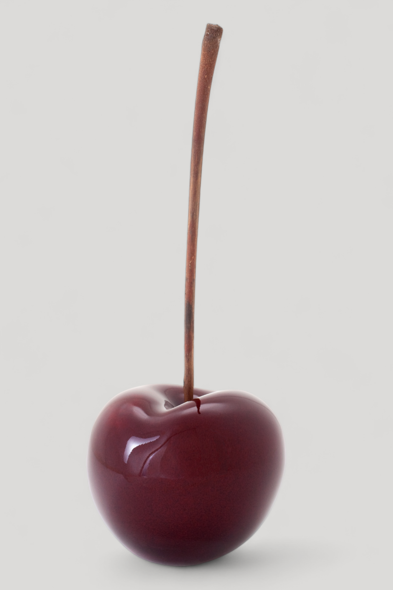Cherry Statue - Bordeaux Glazed - Cigale &  Fourmi