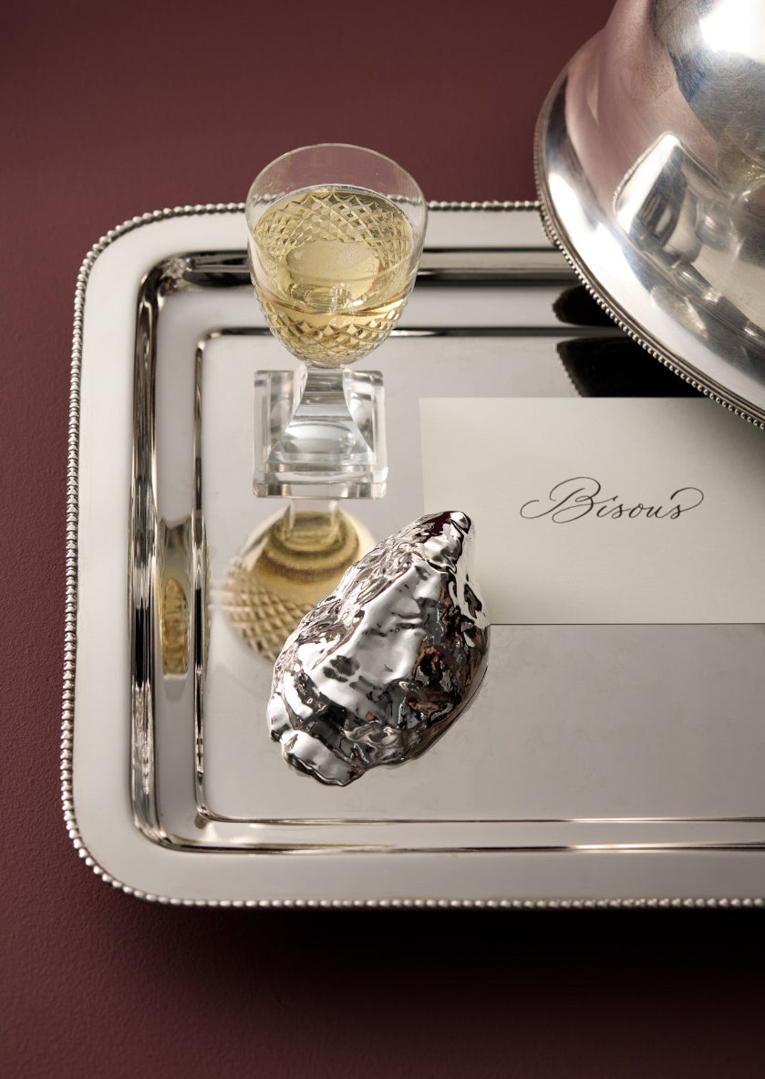 Oyster Shell Bottle Opener - Silver Plated — Skultuna 2