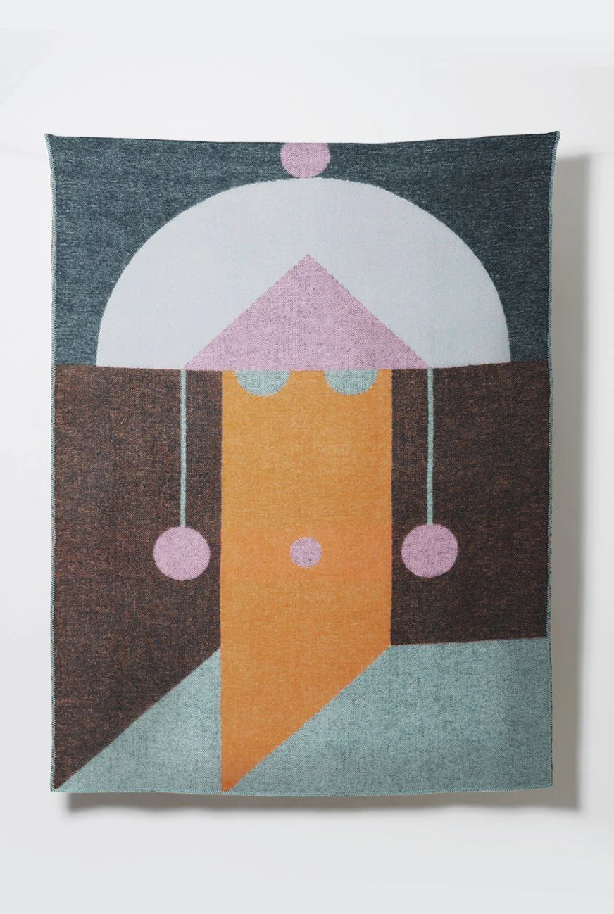 Wool Blanket- Hanae - Cigale &  Fourmi