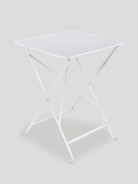 Bistro Folding Table Square - Cotton White — Cigale & Fourmi