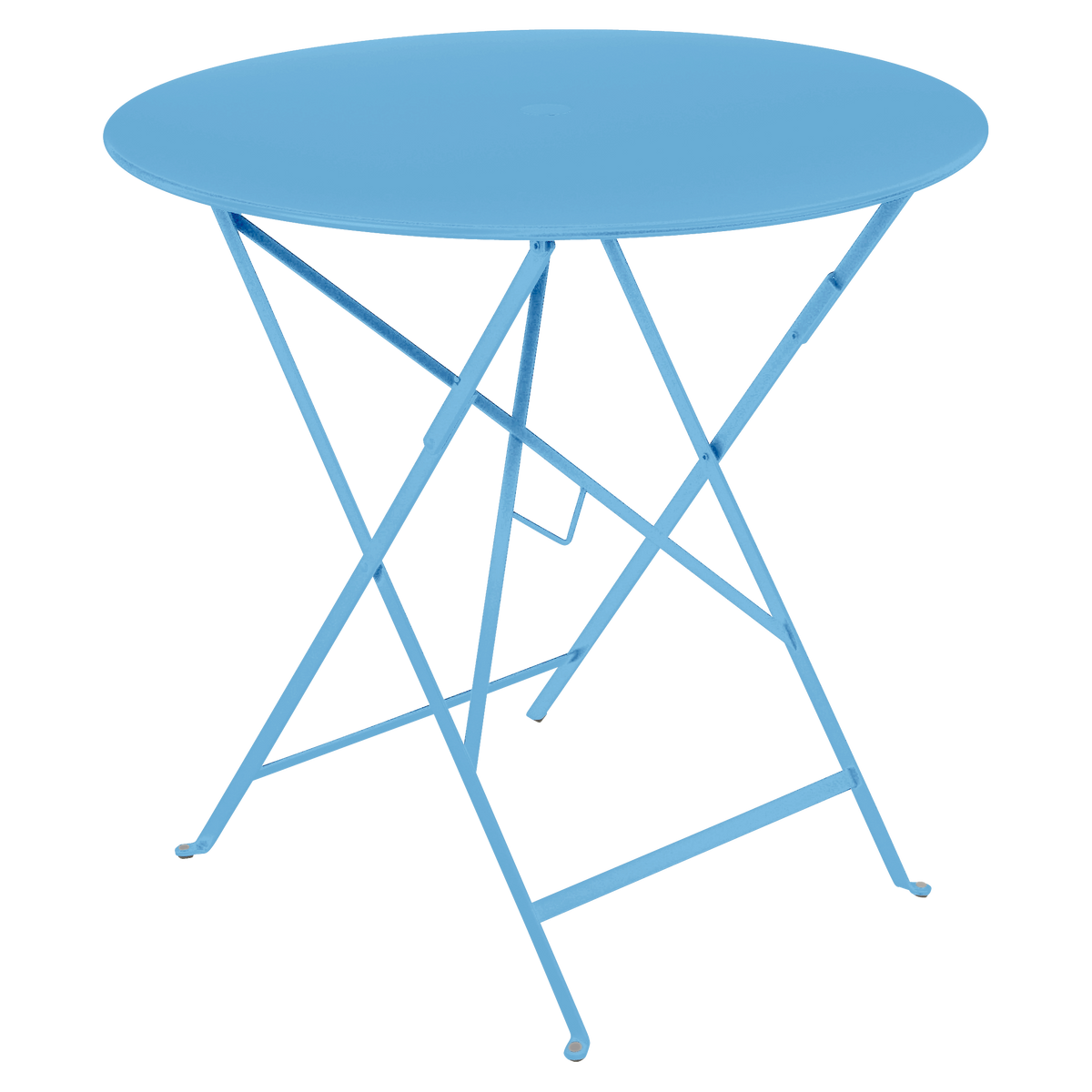 Bistro Folding Table Round - Maya Blue
