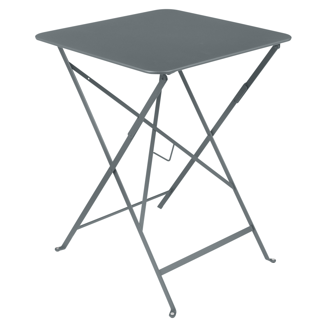 Bistro Folding Table Square - Storm Grey