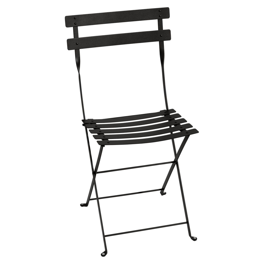 Bistro Metal Folding Chair - Liquorice