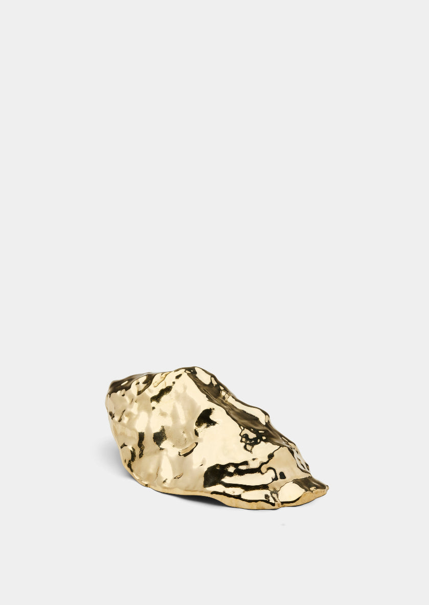 Oyster Shell Bottle Opener - Brass — Skultuna 5