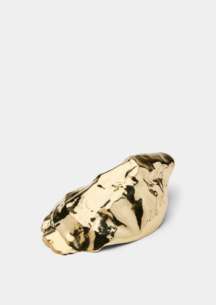 Oyster Shell Bottle Opener - Brass — Skultuna 1