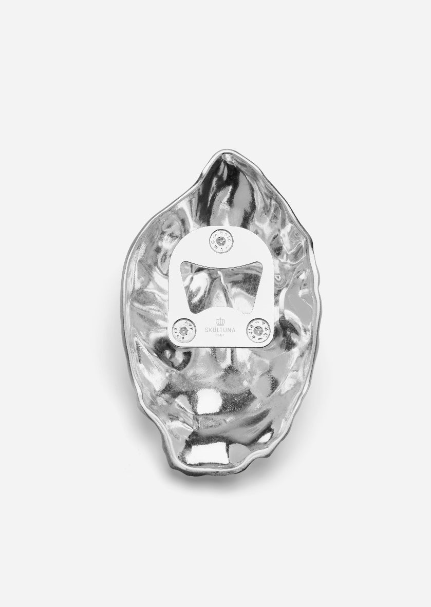 Oyster Shell Bottle Opener - Silver Plated — Skultuna 5