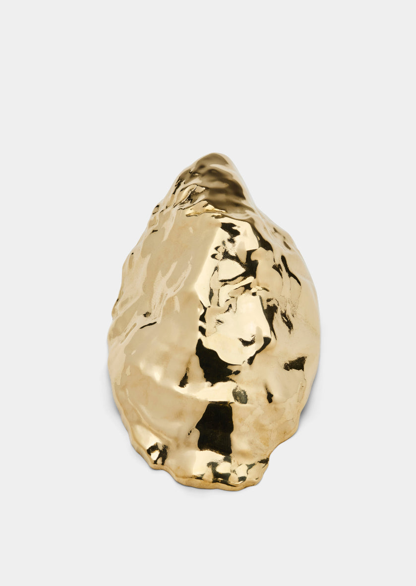 Oyster Shell Bottle Opener - Brass — Skultuna 3