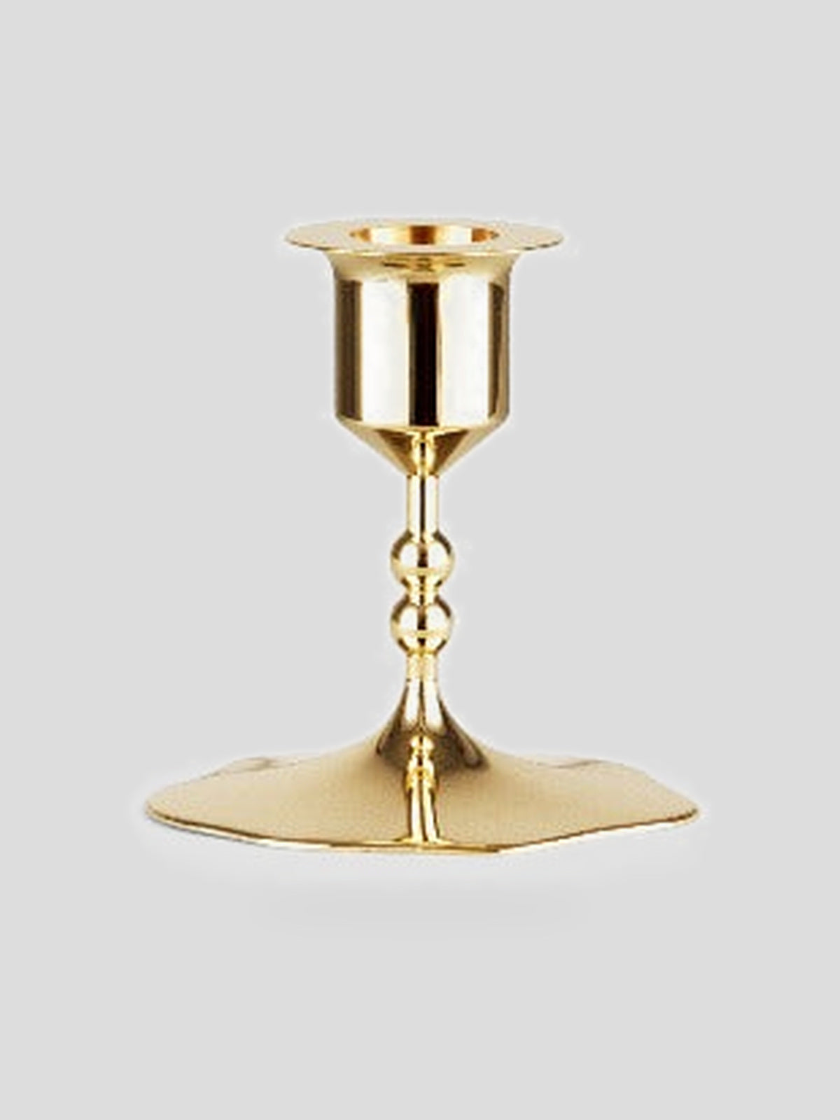 Candel Holder Veermaker Bluebell - Brass — Skultuna