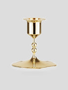Candel Holder Veermaker Bluebell - Brass — Skultuna