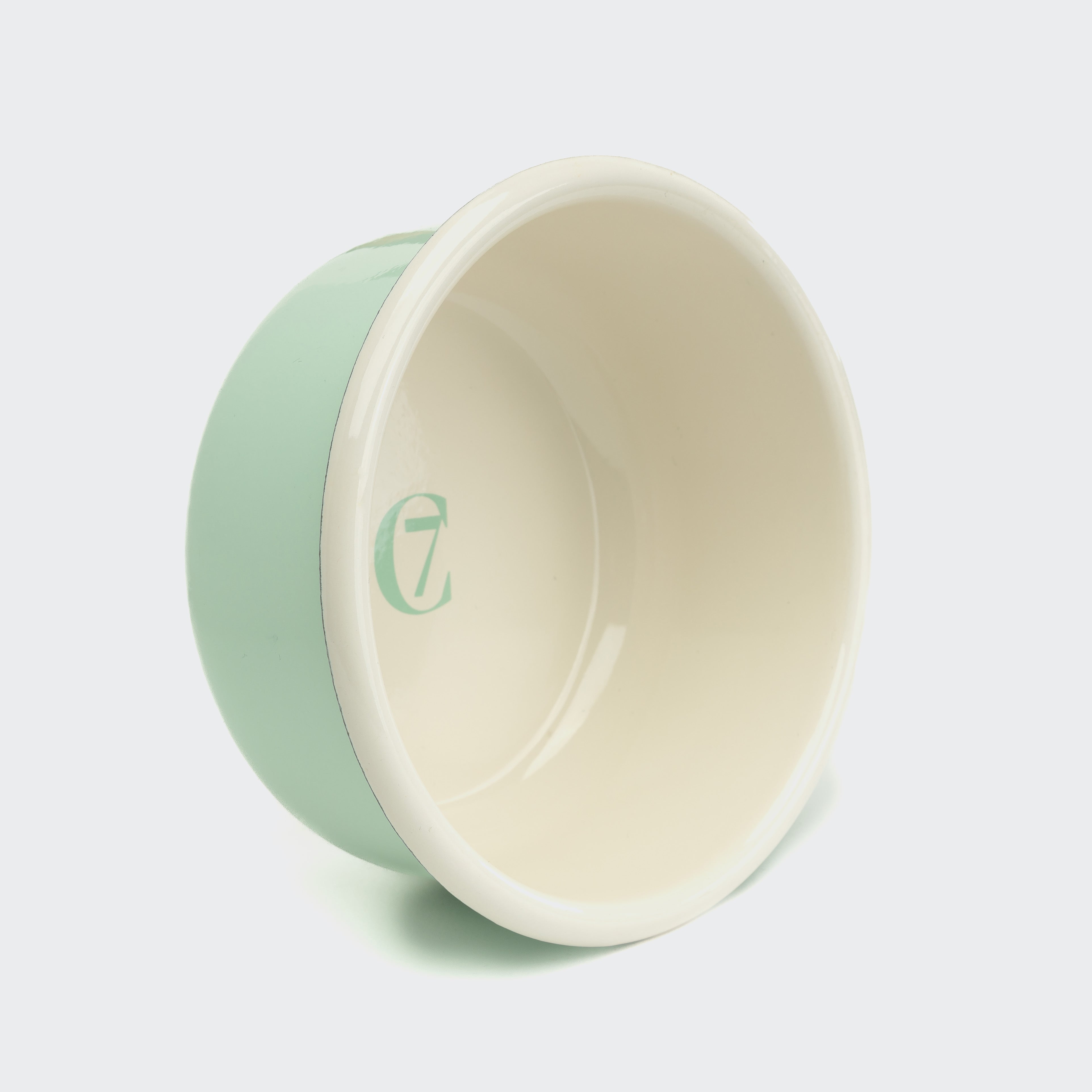 Dog Bowl Enamel - Pastell Green — original