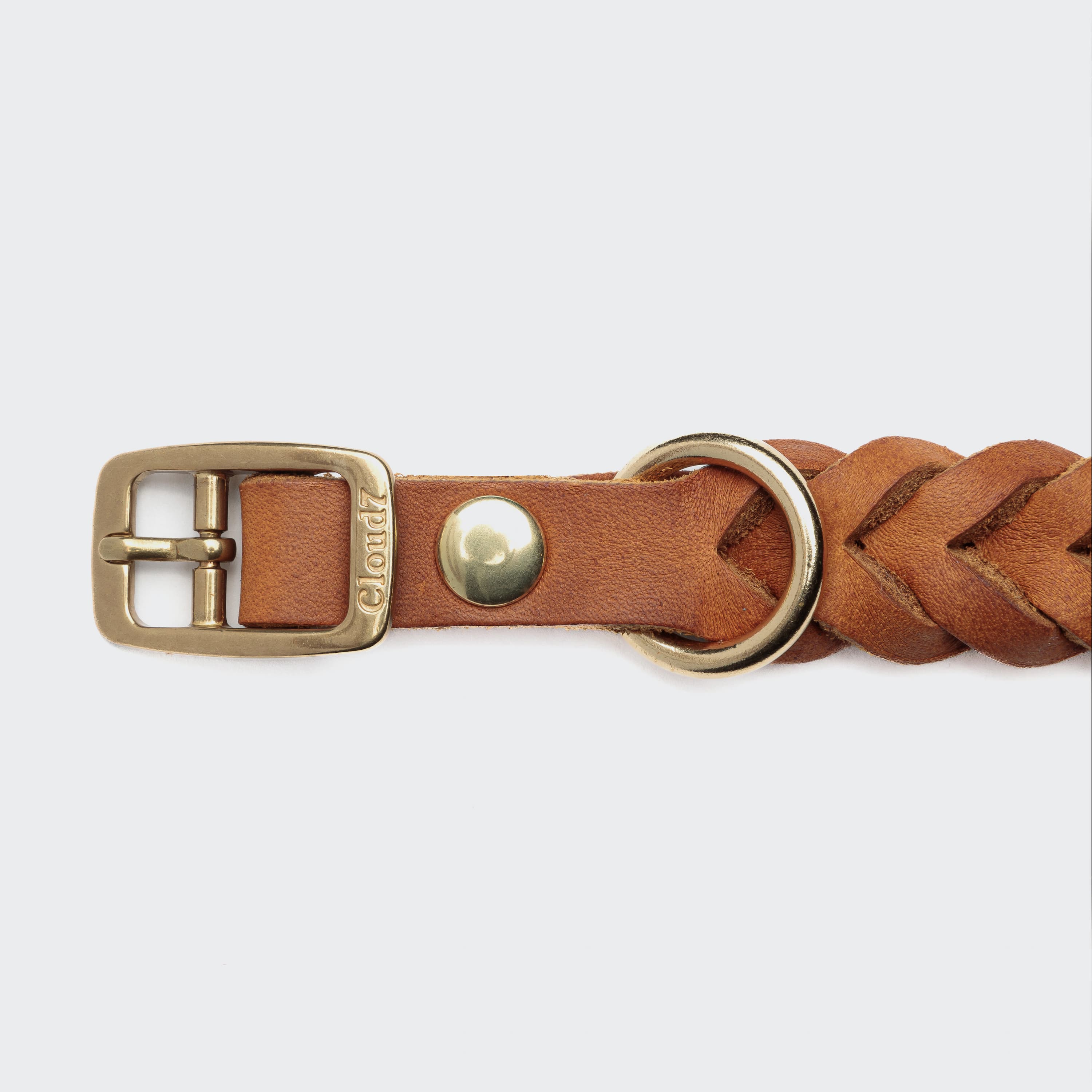 Dog Collar Central Park - Camel Gold — detail 4