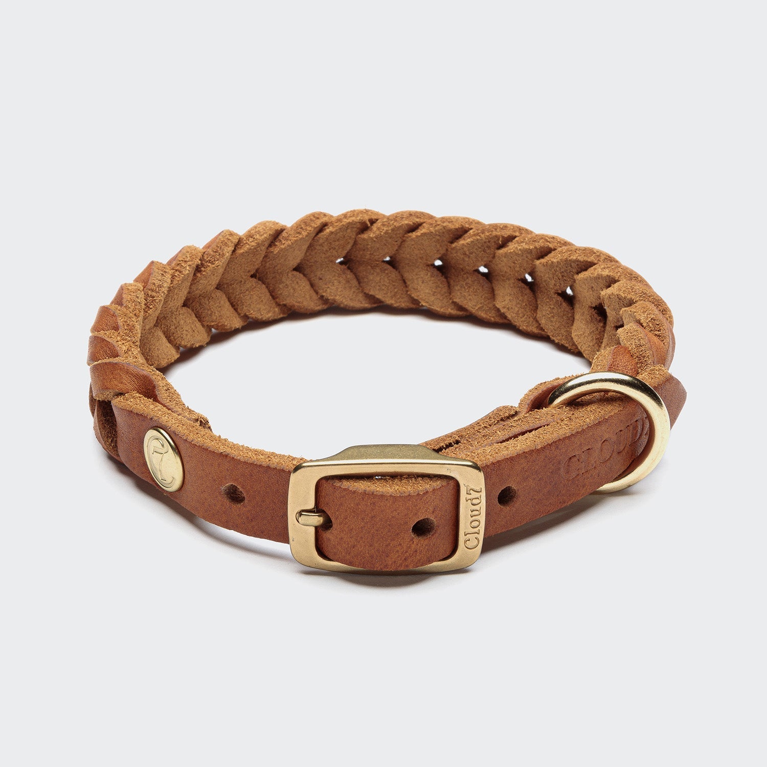 Dog Collar Central Park - Camel Gold — detail 2