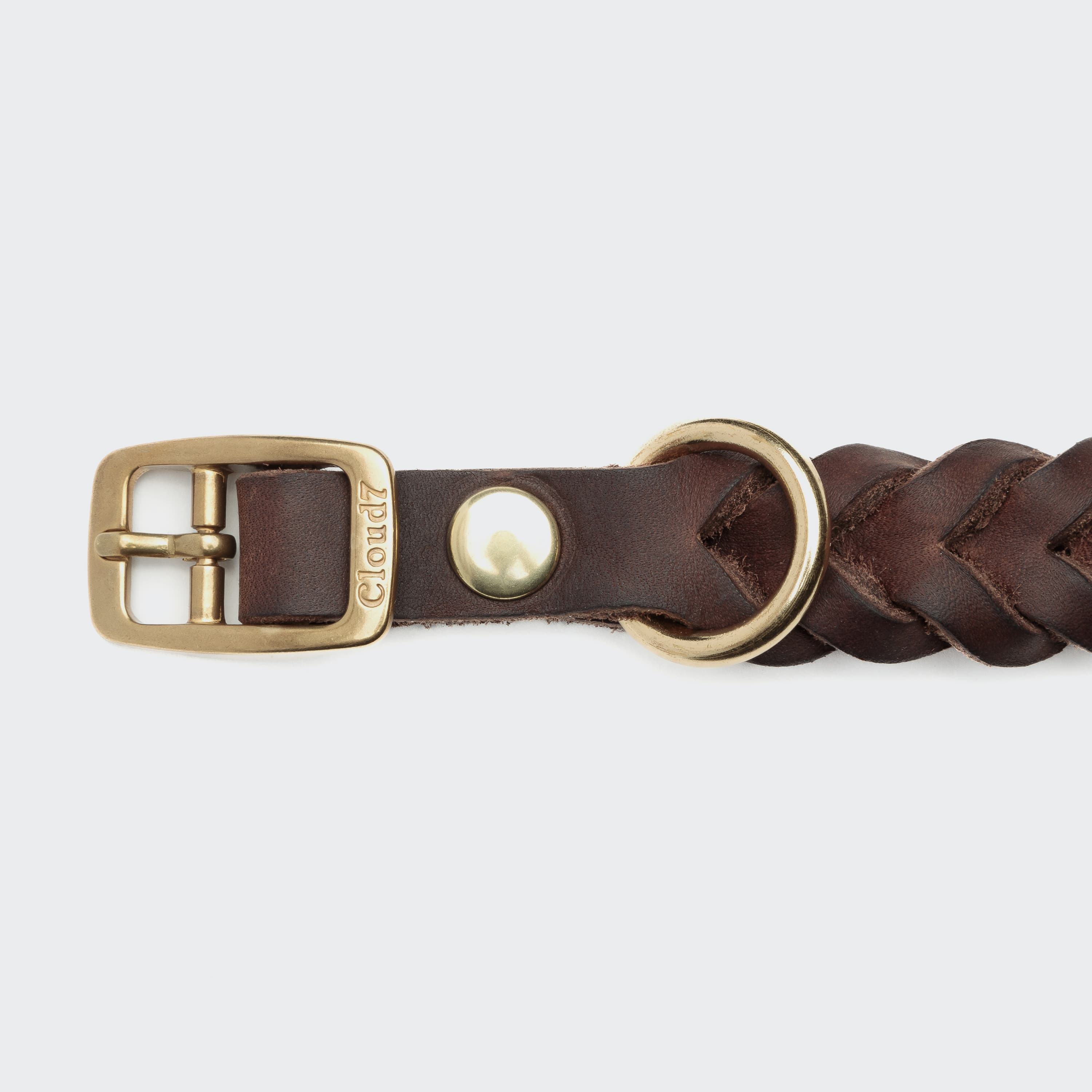 Dog Collar Central Park - Saddle Brown — detail 3